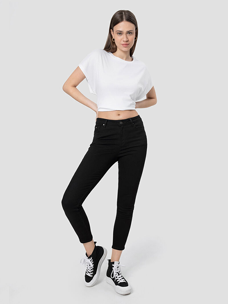 Nicole Skinny Fit Kadın Pantolon