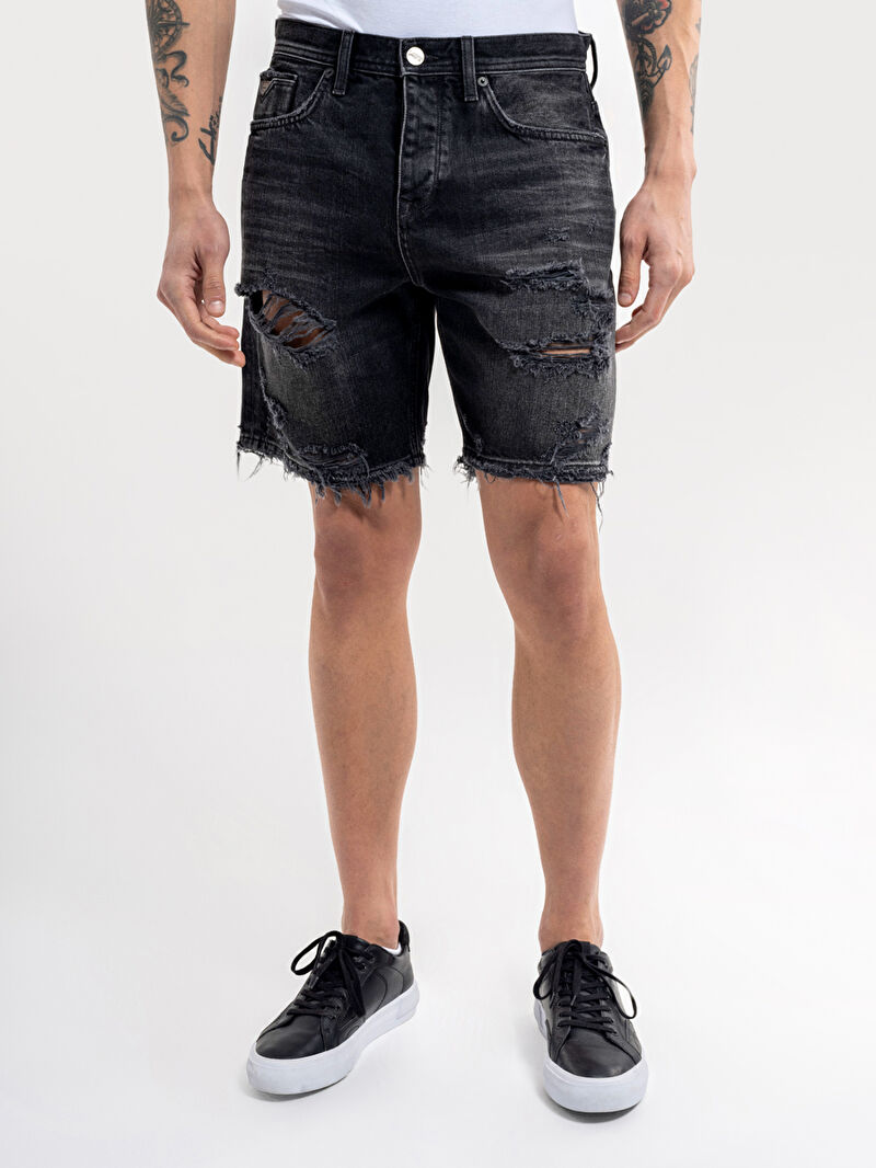 Straight Fit Erkek Şort