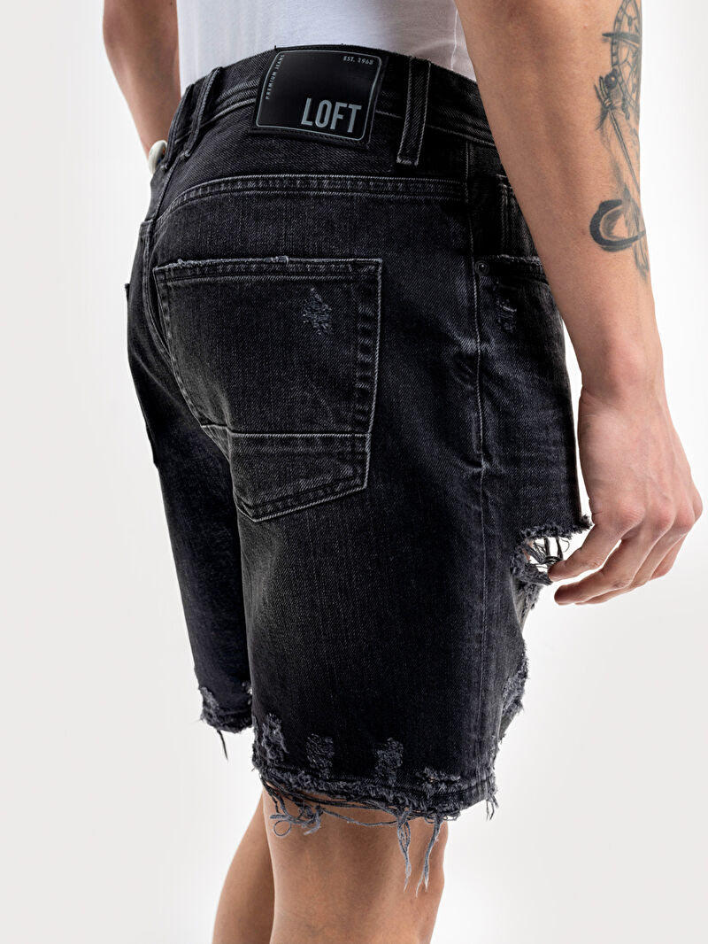 Straight Fit Erkek Şort