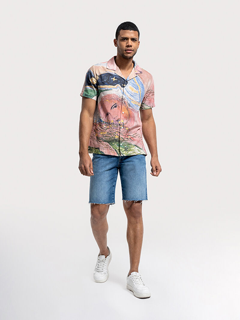 Straight Fit Erkek Şort