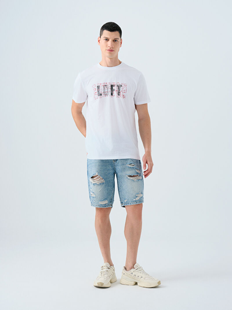 Straight Fit Erkek Şort