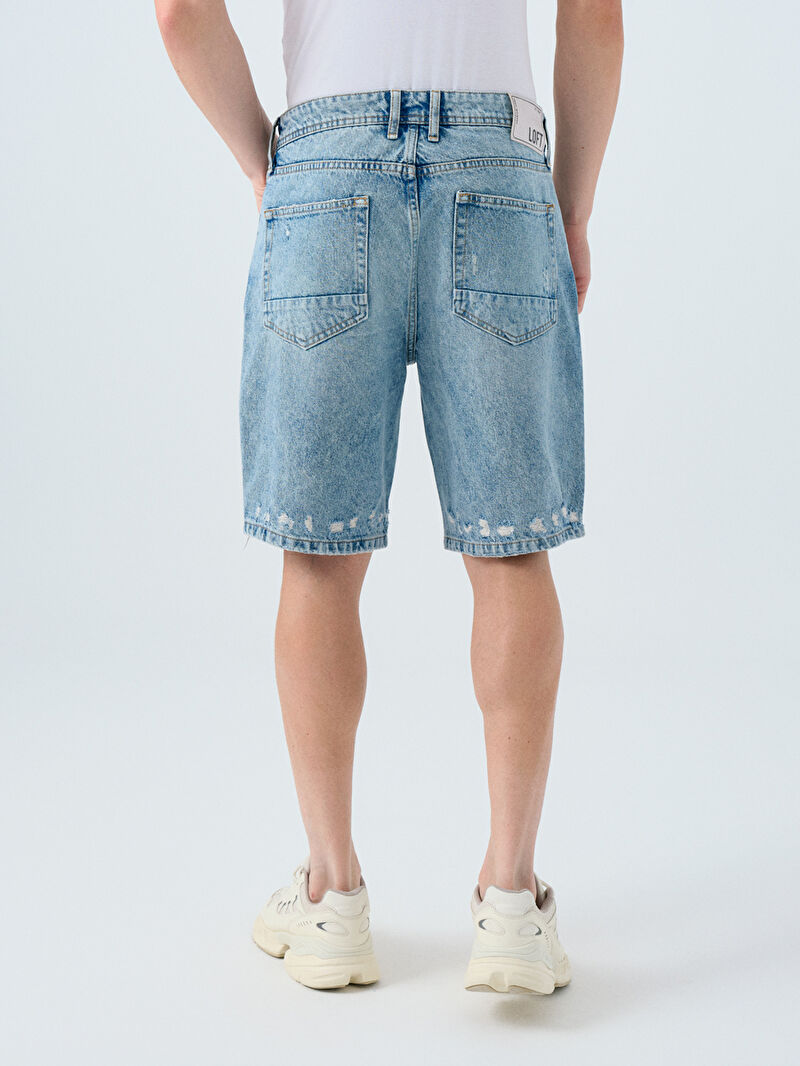 Straight Fit Erkek Şort