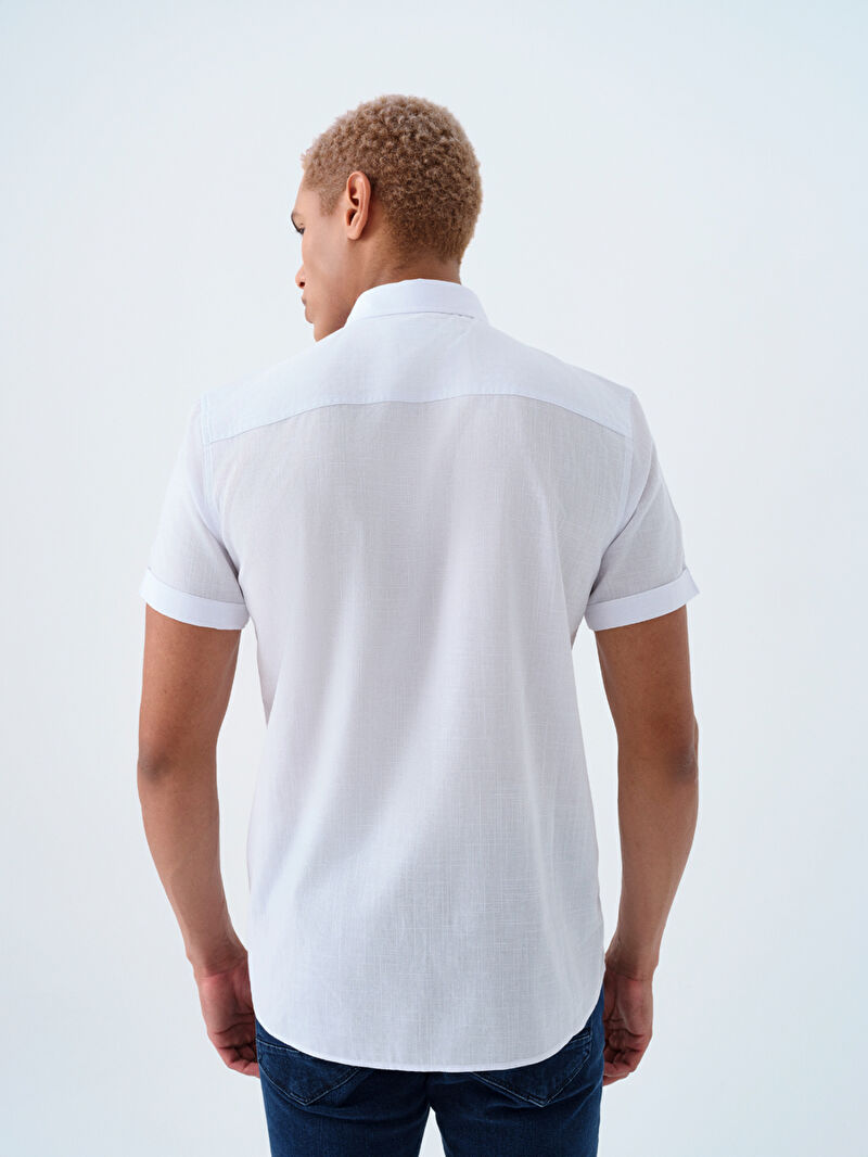 Regular Fit Erkek Gömlek K.kol