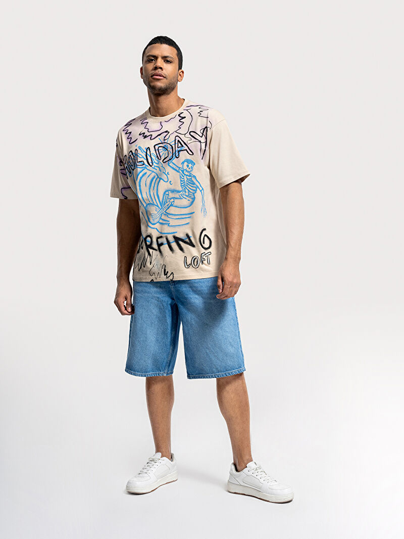 Baggy Fit Erkek Şort