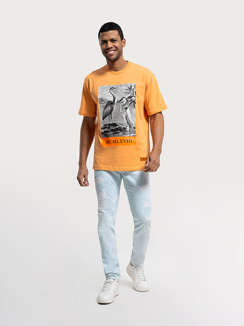 Loose Fit Erkek Tshirt K.kol