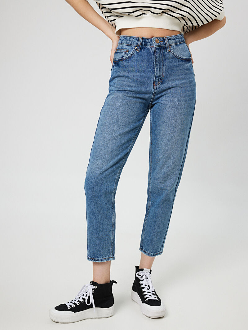 Mom Regular Fit Kadın Pantolon