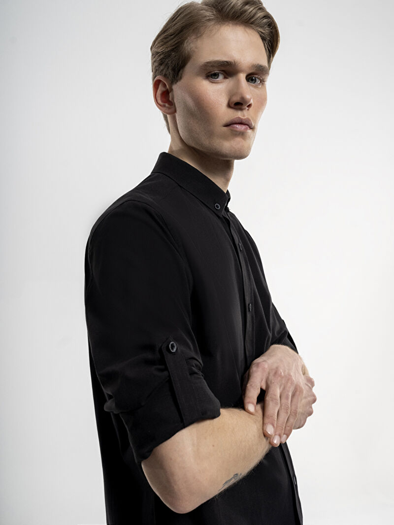 Regular Fit Erkek Gömlek U.kol