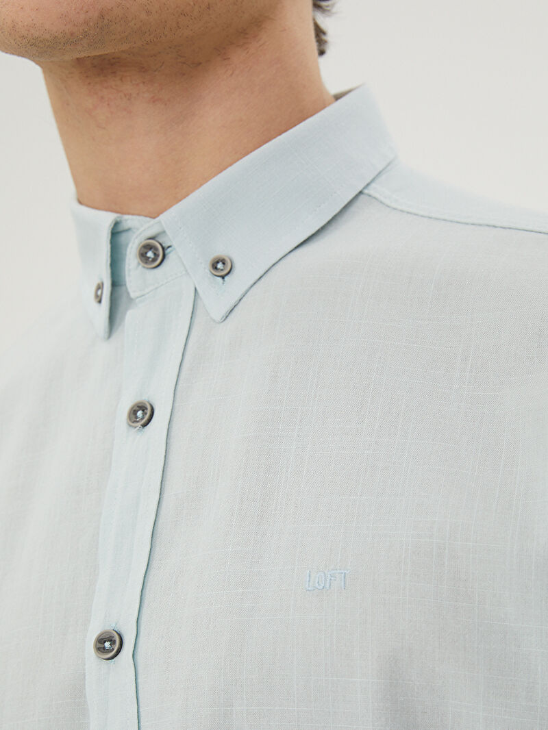 Regular Fit Erkek Gömlek U.kol