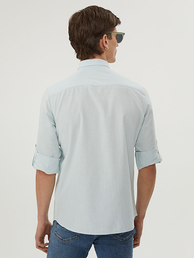 Regular Fit Erkek Gömlek U.kol