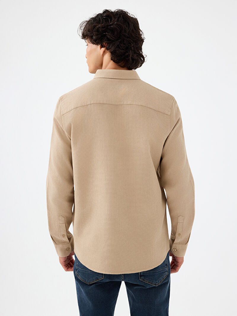 Regular Fit Erkek Gömlek U.kol