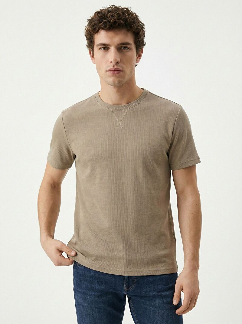 Regular Fit Erkek Tshirt K.kol
