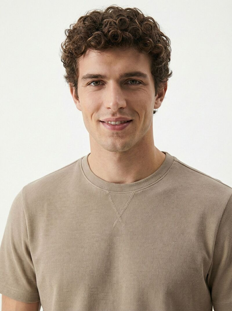 Regular Fit Erkek Tshirt K.kol