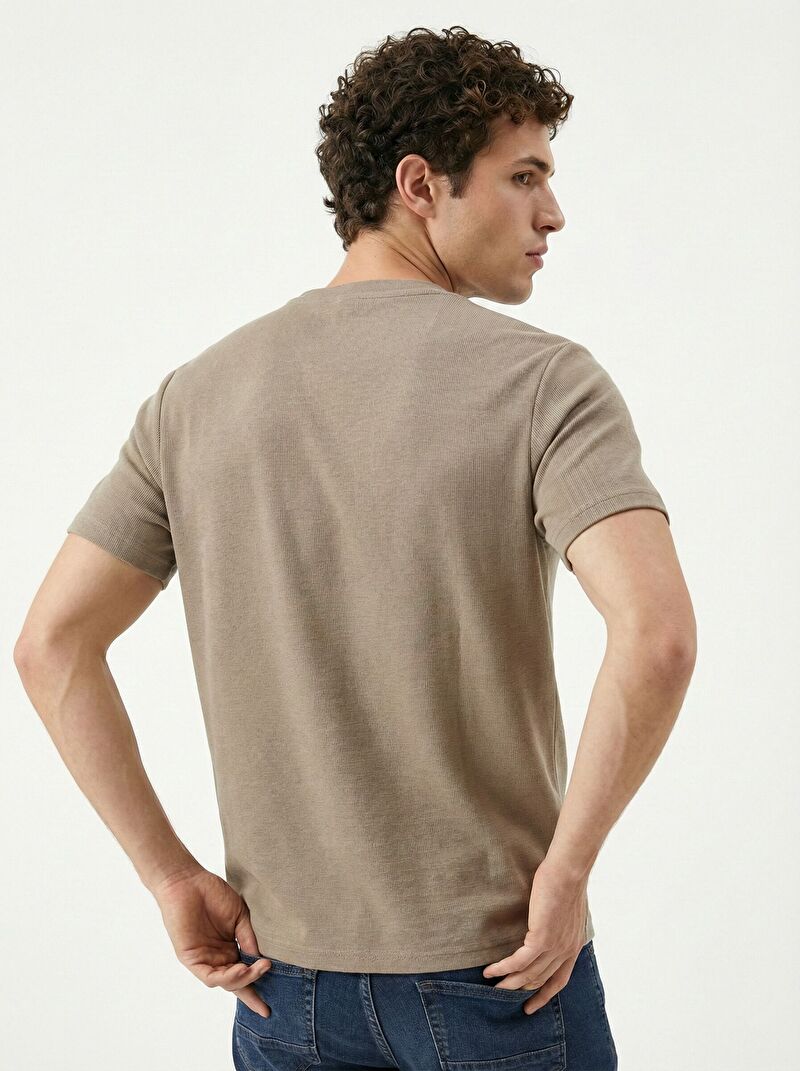 Regular Fit Erkek Tshirt K.kol