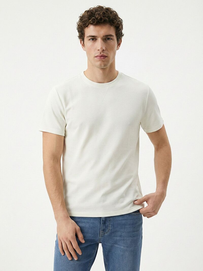 Regular Fit Erkek Tshirt K.kol