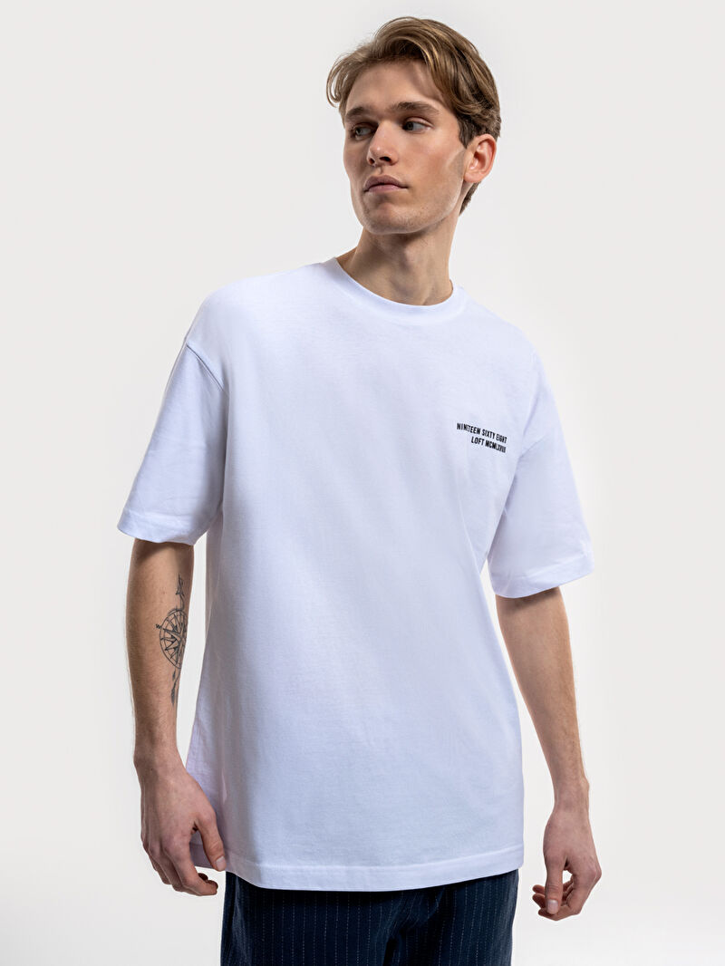 Oversize Fit Erkek Tshirt K.kol