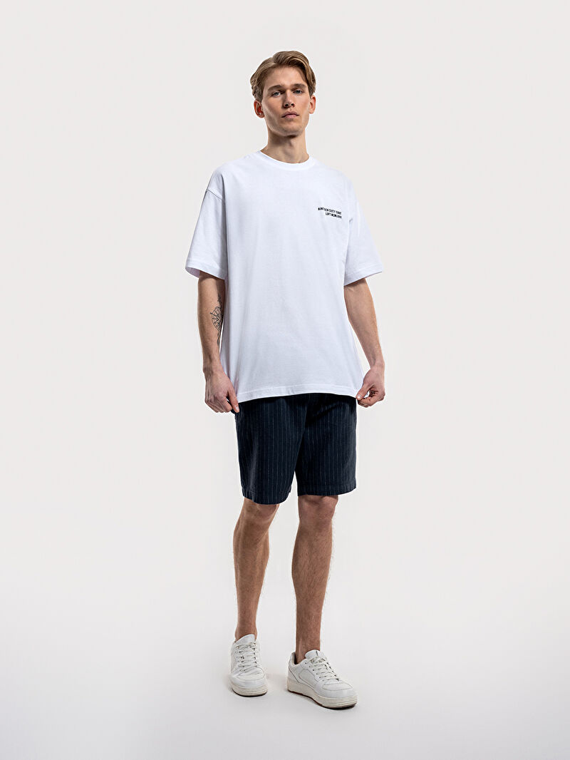 Oversize Fit Erkek Tshirt K.kol