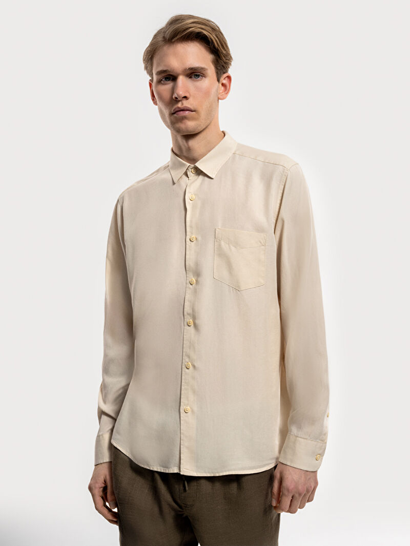 Regular Fit Erkek Gömlek U.kol