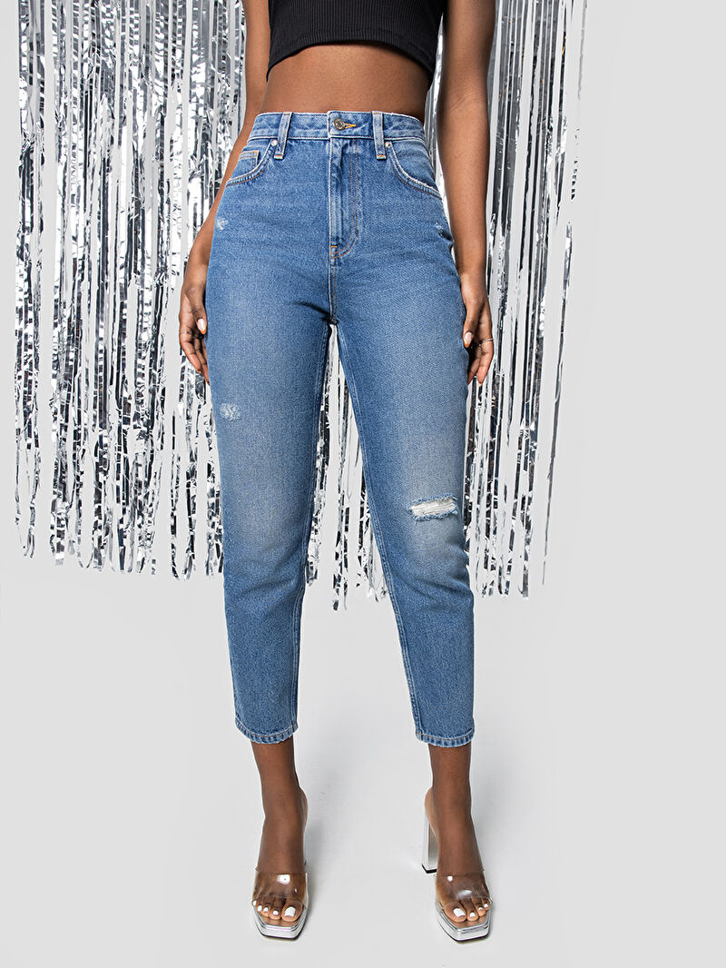 Mom Regular Fit Kadın Pantolon