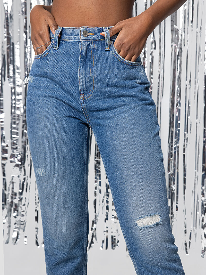 Mom Regular Fit Kadın Pantolon