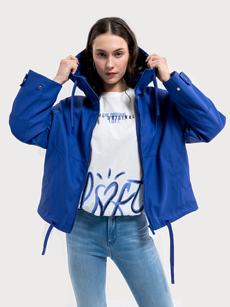 Regular Fit Kadın Yağmurluk