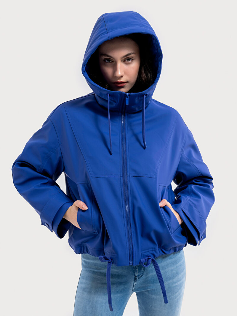 Regular Fit Kadın Yağmurluk