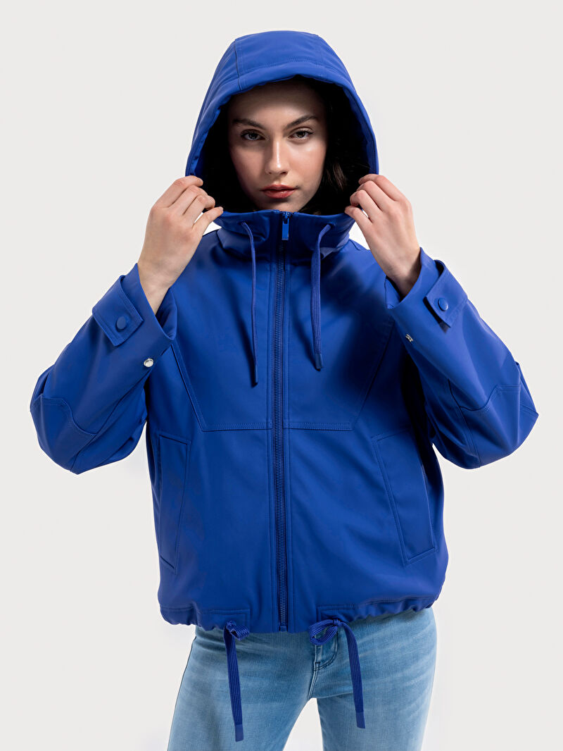 Regular Fit Kadın Yağmurluk