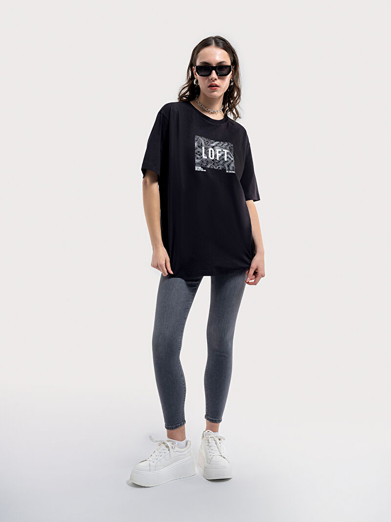 Loose Fit Kadın Tshirt K.kol