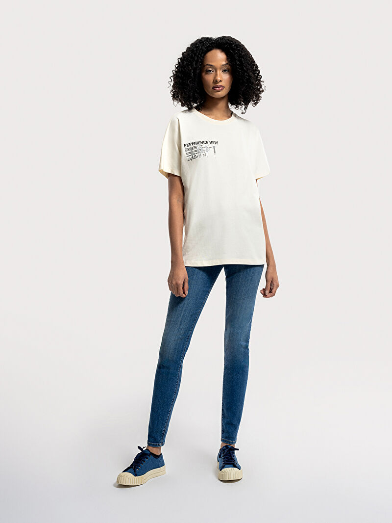 Loose Fit Kadın Tshirt K.kol