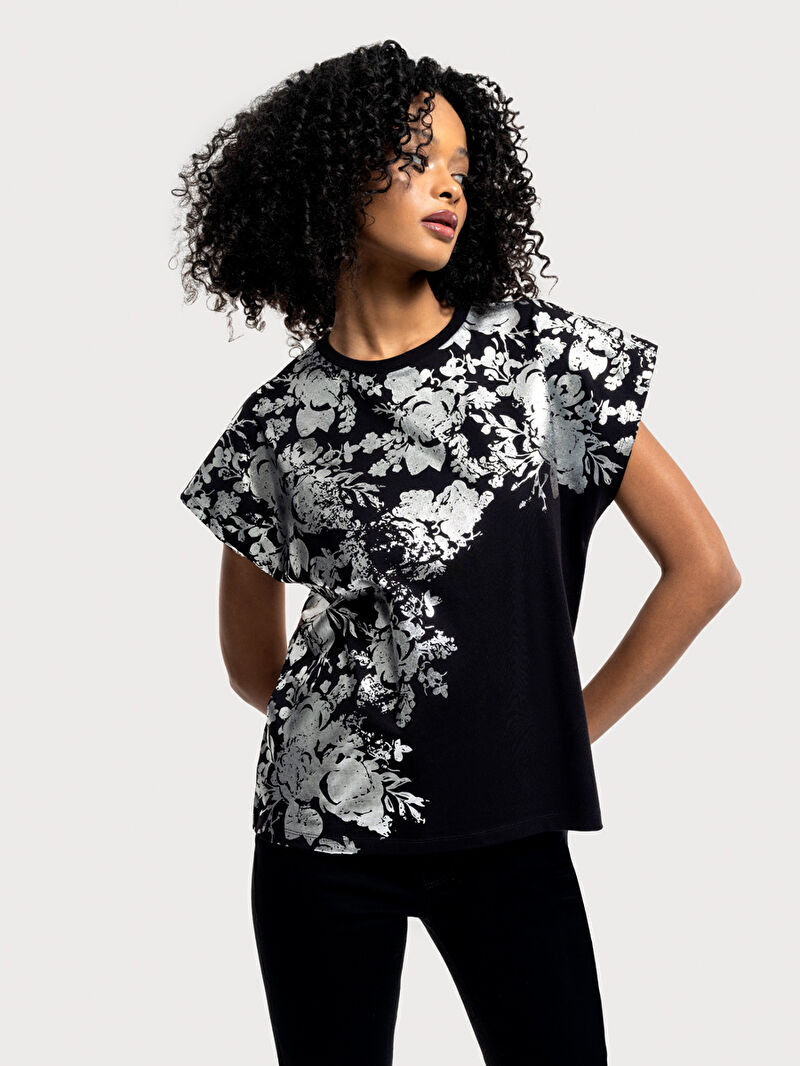 Oversize Fit Kadın Tshirt K.kol