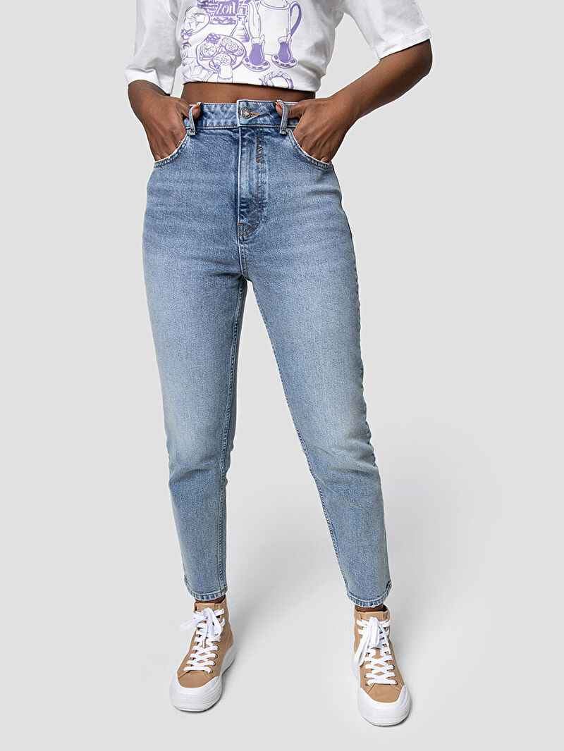 Tho 90's Mom Regular Fit Kadın Pantolon