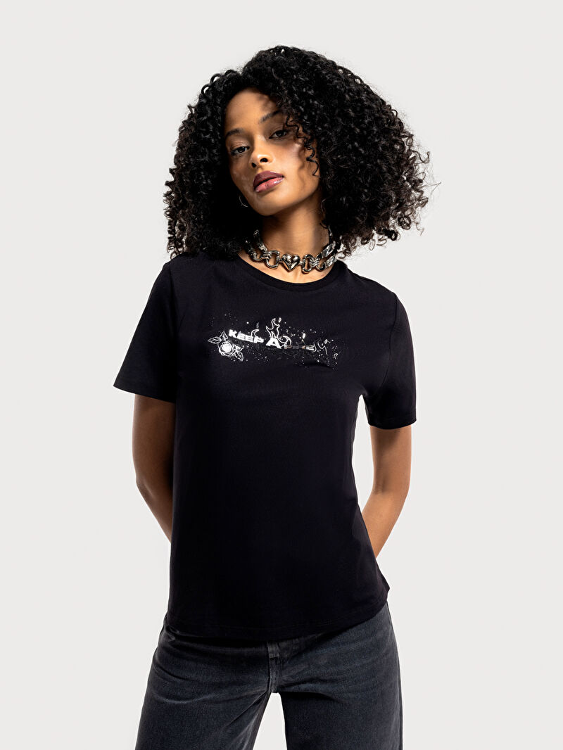 Loose Fit Kadın Tshirt K.kol