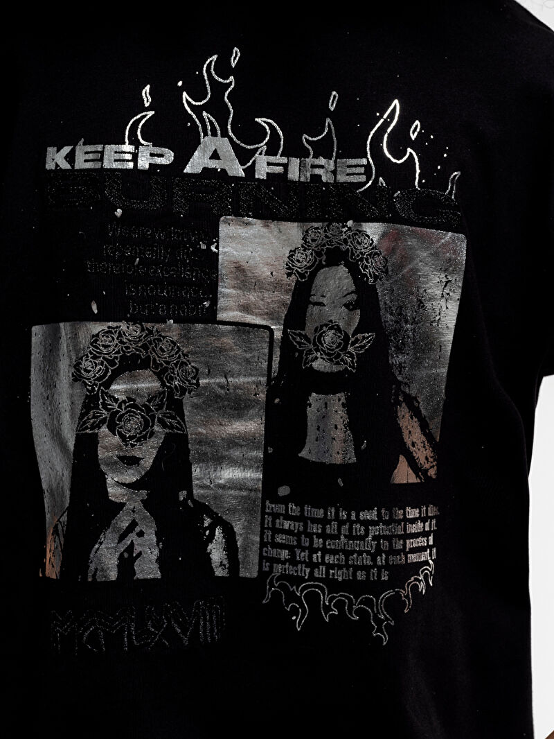 Loose Fit Kadın Tshirt K.kol