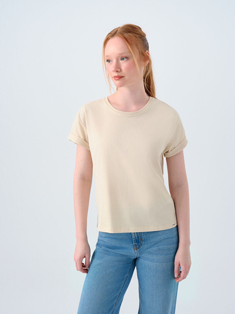 Loose Fit Kadın Tshirt K.kol