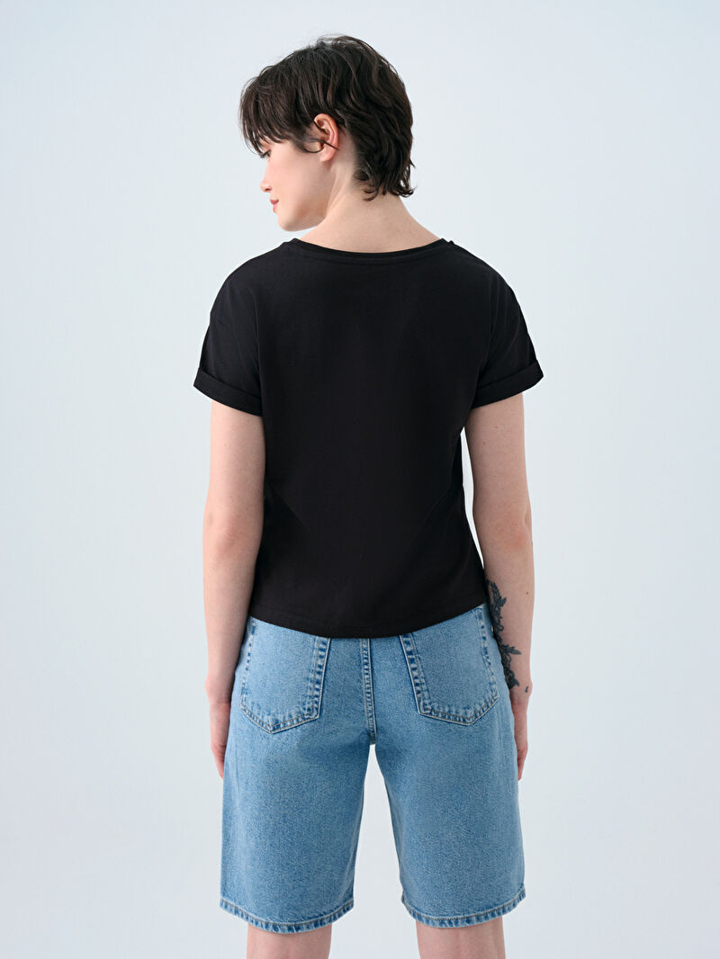 Loose Fit Kadın Tshirt K.kol