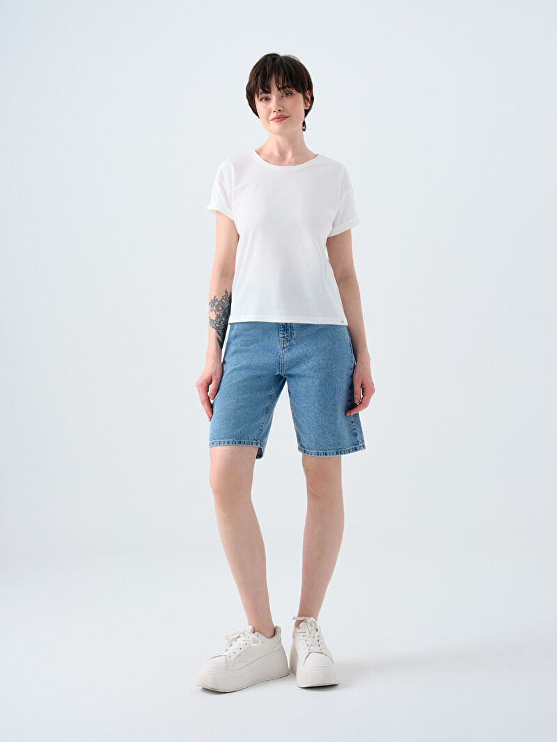 Loose Fit Kadın Tshirt K.kol