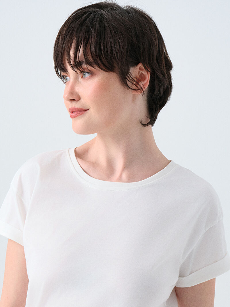 Loose Fit Kadın Tshirt K.kol