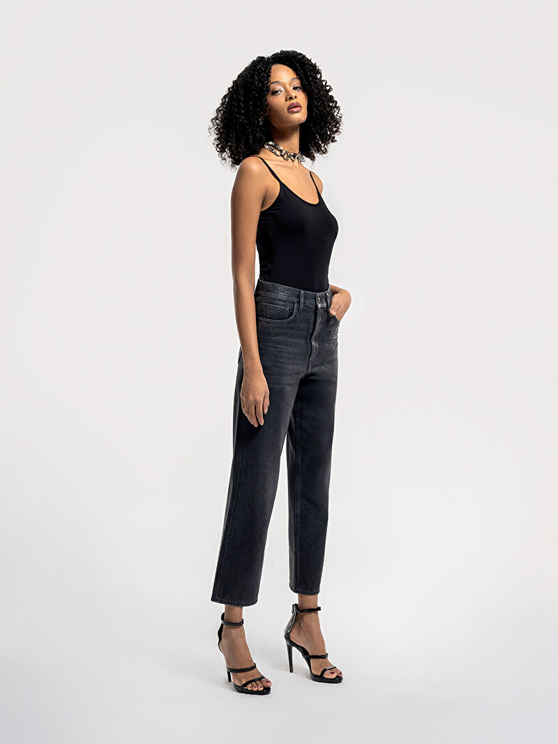 Straight Regular Fit Kadın Pantolon