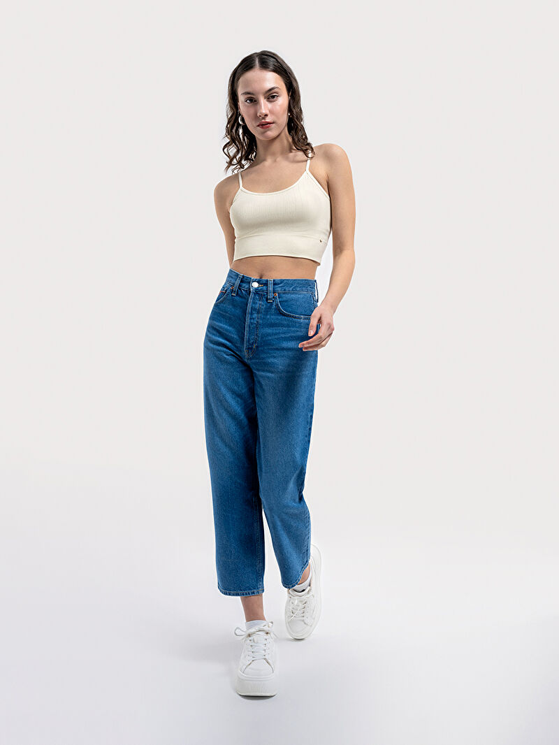 Straight Regular Fit Kadın Pantolon