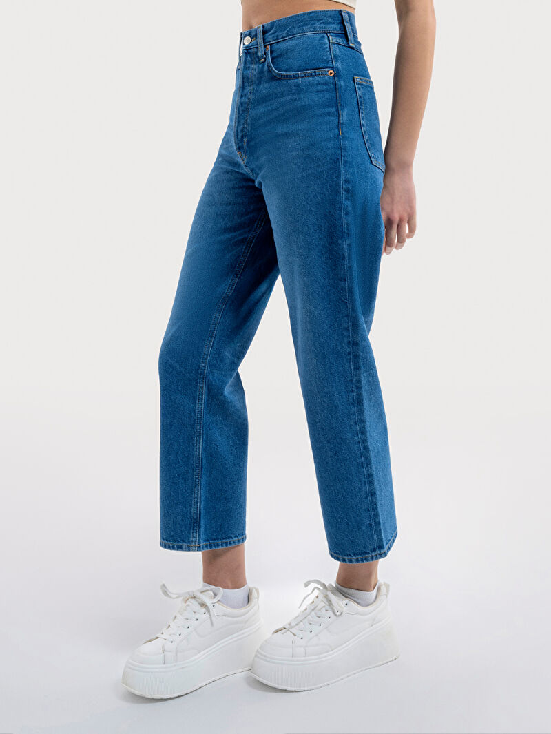 Straight Regular Fit Kadın Pantolon