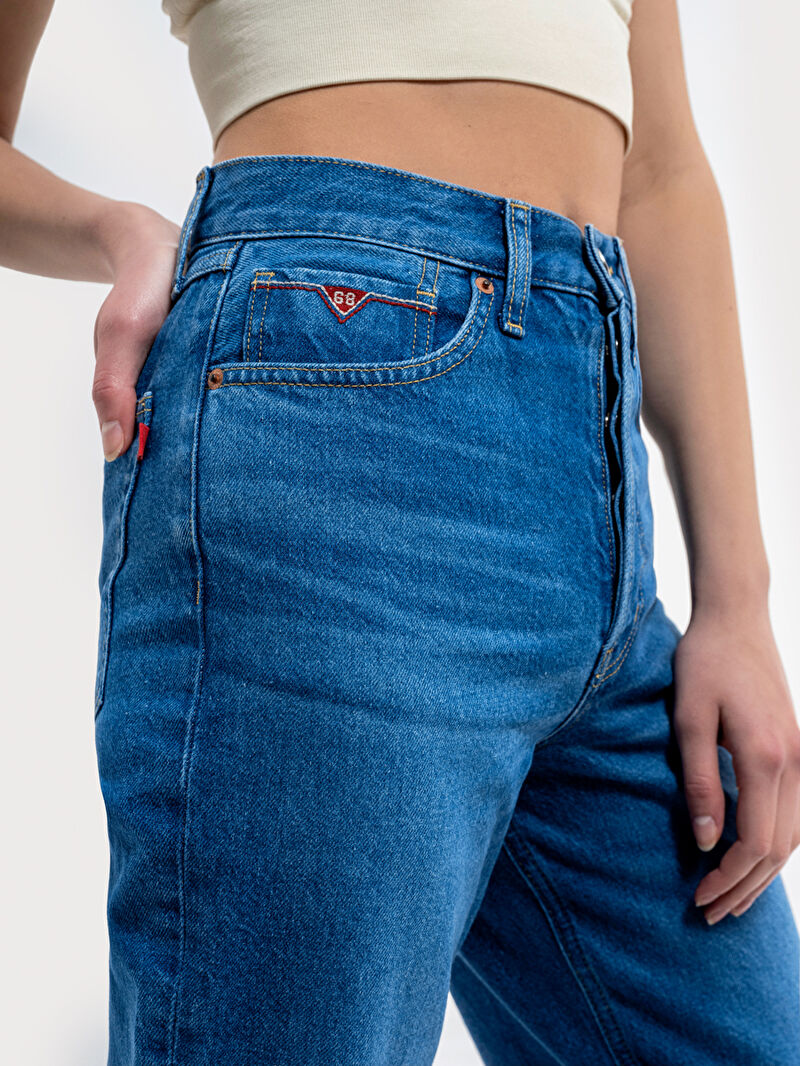 Straight Regular Fit Kadın Pantolon