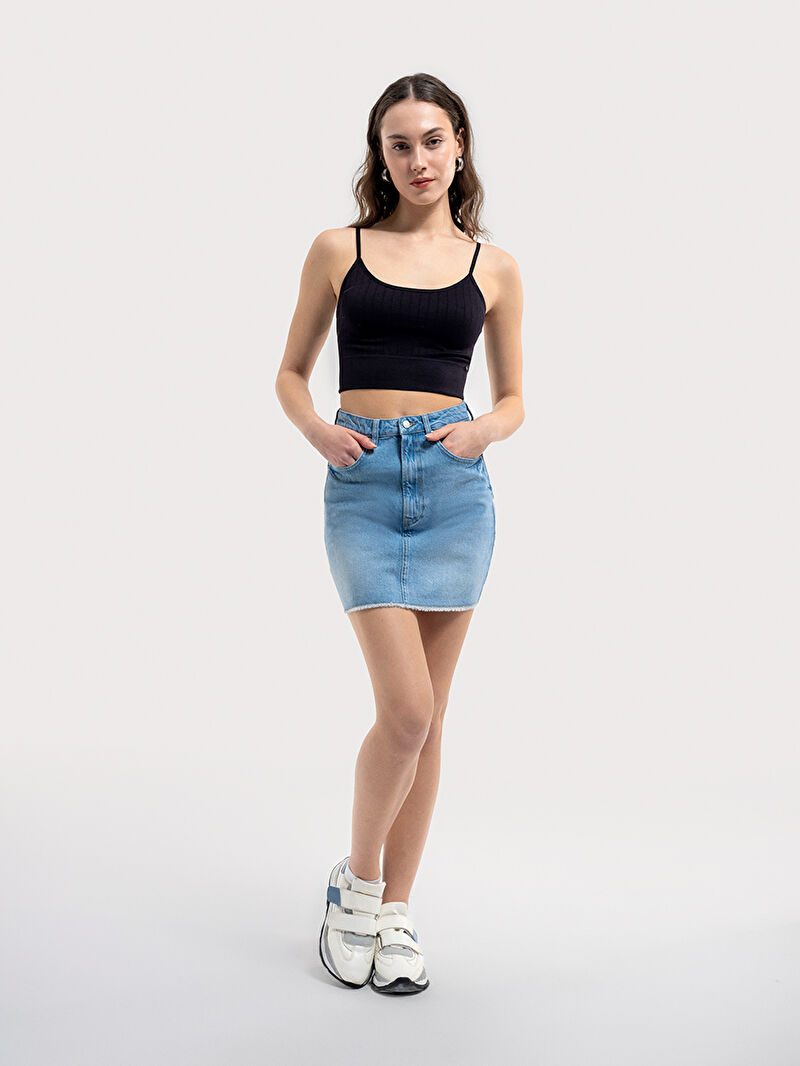 Slim Fit Kadın Etek