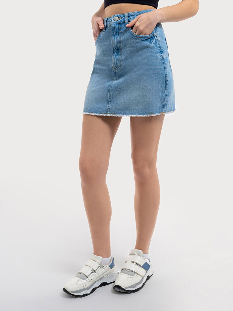 Slim Fit Kadın Etek