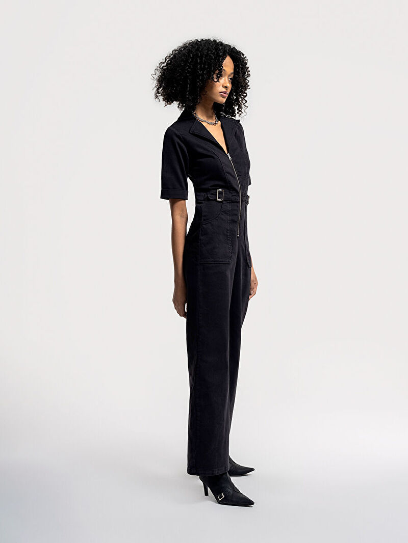 Slim Fit Kadın Tulum