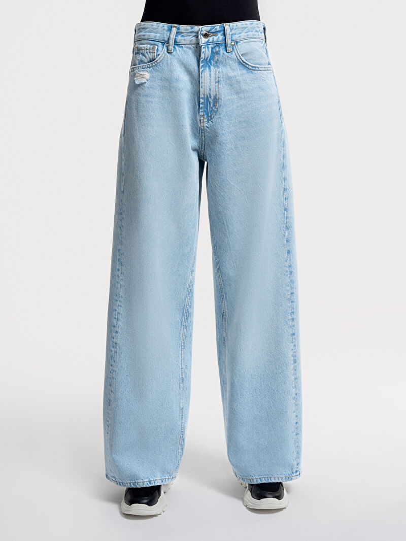 Wide Leg Regular Fit Kadın Pantolon