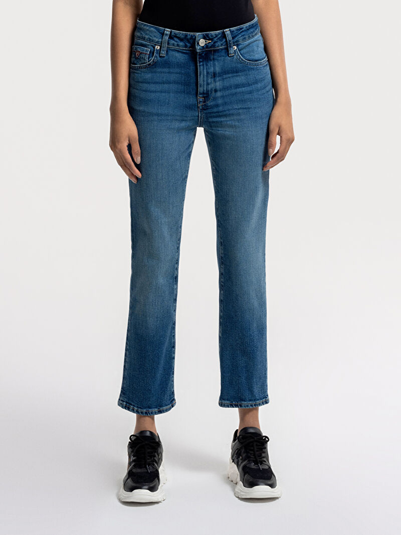 Mom Slim Fit Kadın Pantolon