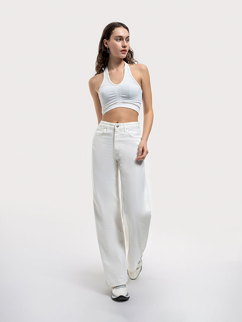 Wide Leg Regular Fit Kadın Pantolon