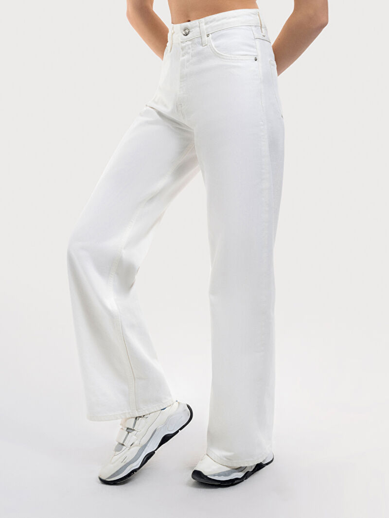 Wide Leg Regular Fit Kadın Pantolon