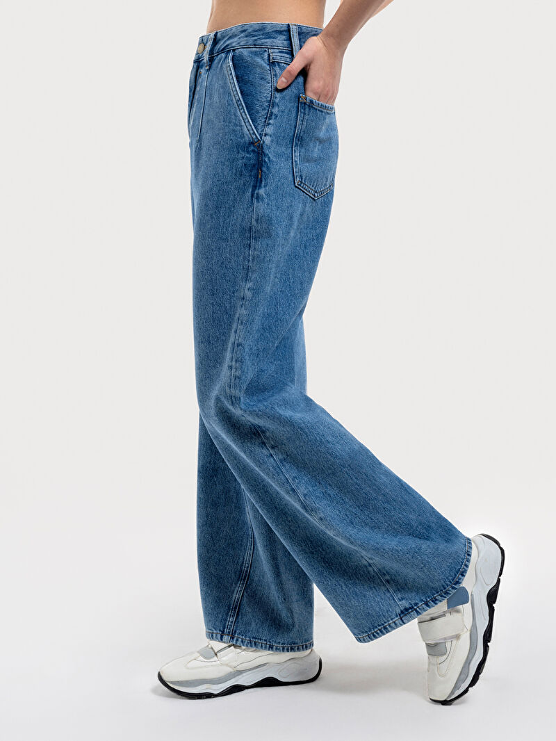 Wide Leg Regular Fit Kadın Pantolon