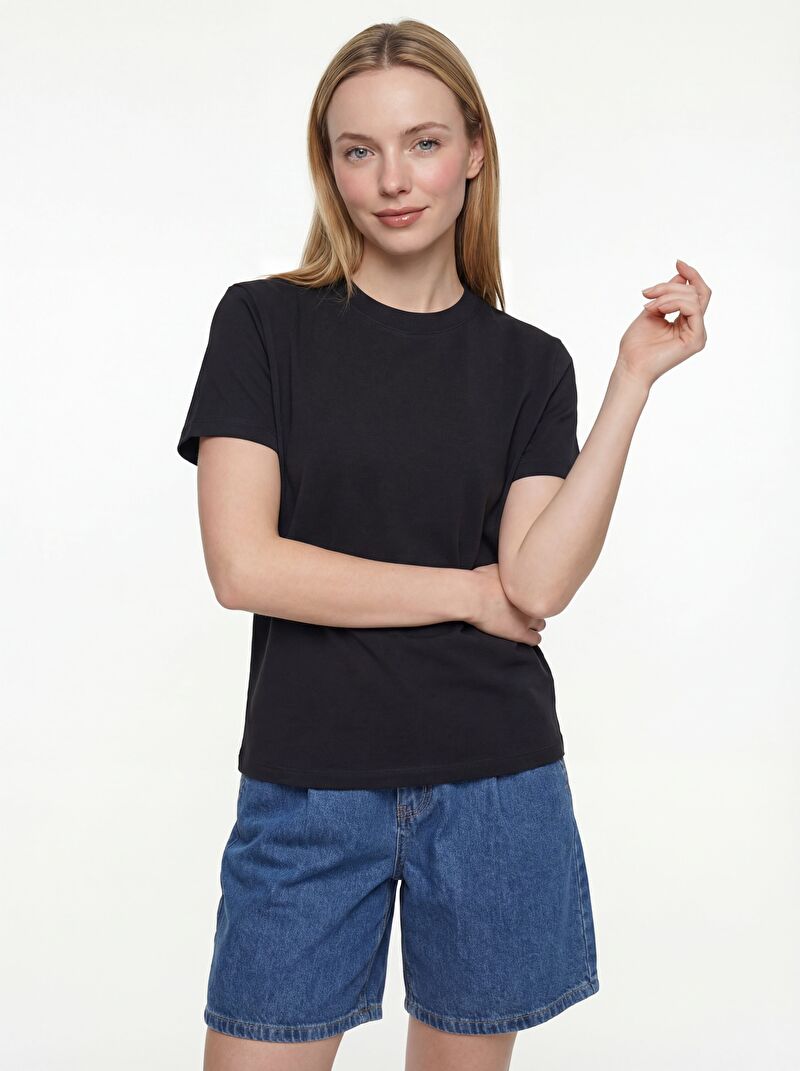 Regular Fit Kadın Tshirt K.kol