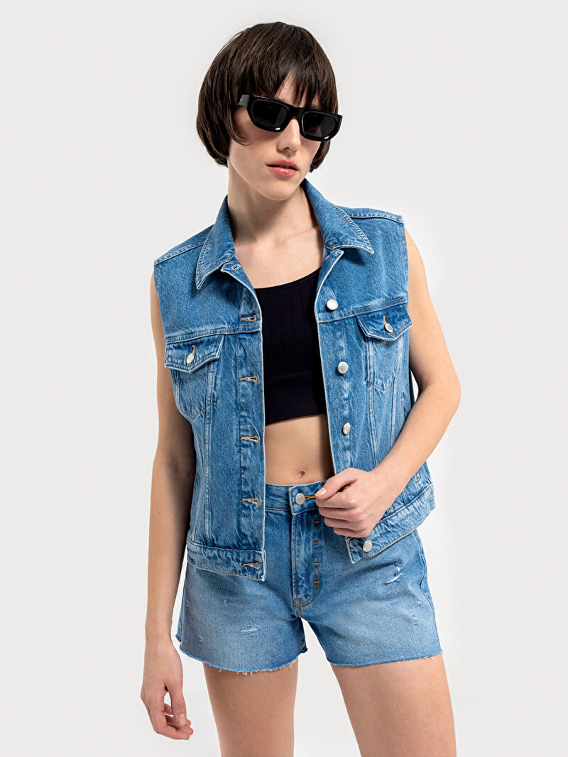 Regular Fit Kadın Yelek